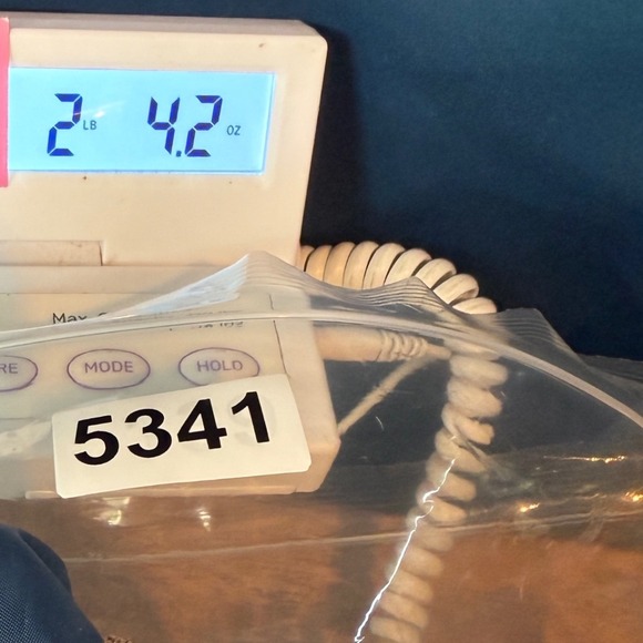 Vintage Lew Magram Suede Skirt Set Women 14 Blue Crochet Fringe Boho Western - Picture 16 of 16